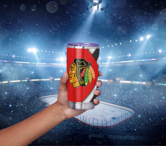 Tumbler 20oz Skinny - Chicago Blackhawks