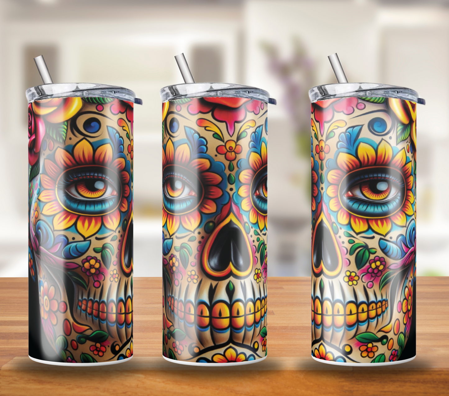 Vaso 20oz Flaco - Catrina