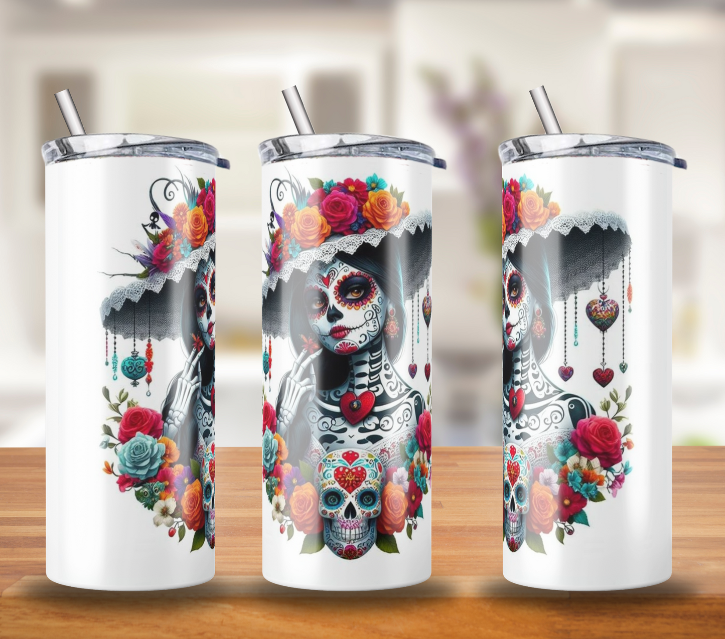 Vaso 20oz Flaco - Catrina