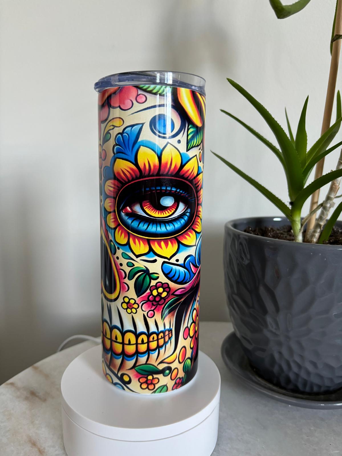 Vaso 20oz Flaco - Catrina