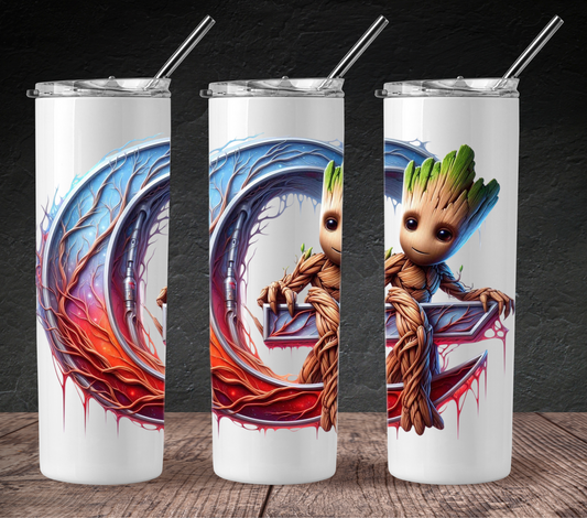 Tumbler 20oz Skinny - Avengers "Groot"