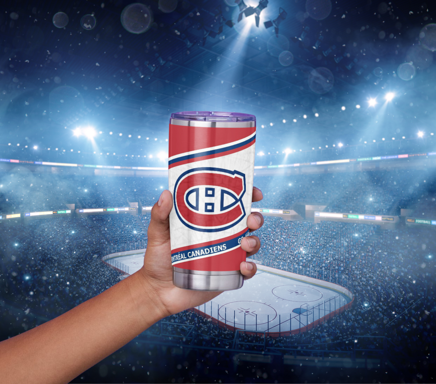 Tumbler 20oz Skinny - Montreal Canadiens