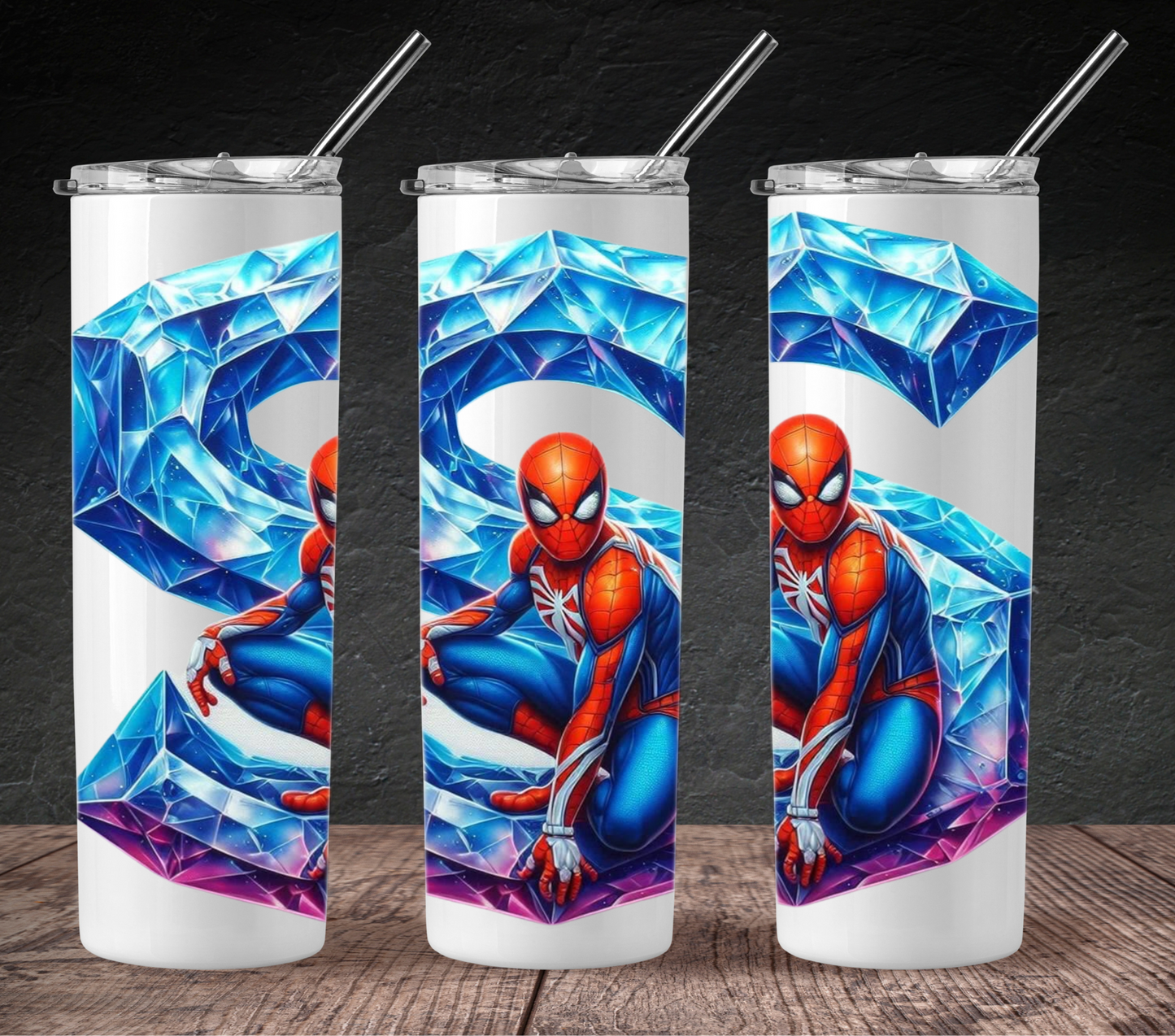 Tumbler 20oz Skinny - Avengers "Spiderman"