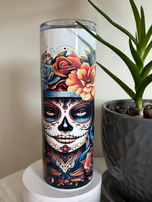 Tumbler 20oz Skinny - Catrina Autumn